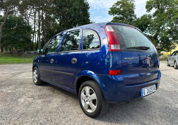 Opel Meriva cena 9700 przebieg: 190000, rok produkcji 2004 z Żarki małe 407